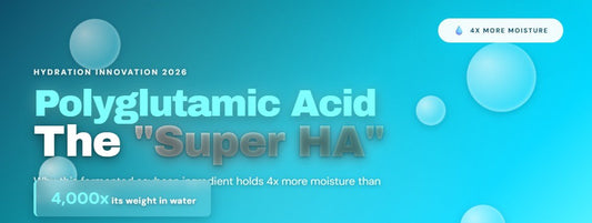 Polyglutamic Acid: The "Super Hyaluronic Acid Taking Over 2026 - 4EverAlive Labs
