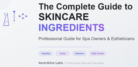 The Complete Guide to Skincare Ingredients in 2026 - 4EverAlive Labs