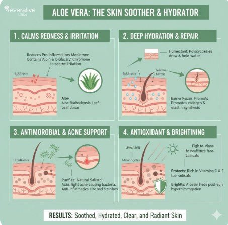Pure Aloe Vera Gel 1 Gallon | Organic Moisturizer for Skin & Hair