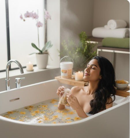 Vitamin C Bath Salt – Energizing Mineral Soak for Glowing Skin - 4EverAlive Labs