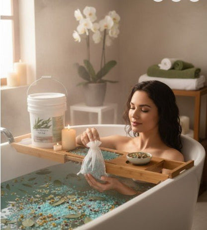 Eucalyptus & Spearmint Bath Salt - Muscle Relief & Recovery Soak - 4EverAlive Labs