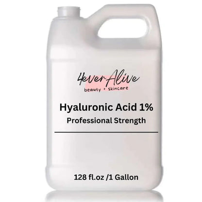 Bulk Hyaluronic Acid Serum – 1 Gallon (128 oz) - 4EverAlive Labs