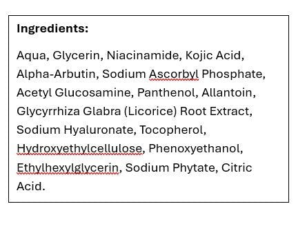 Kojic Acid Brightening Serum by 4everalive Labs - 4EverAlive Labs