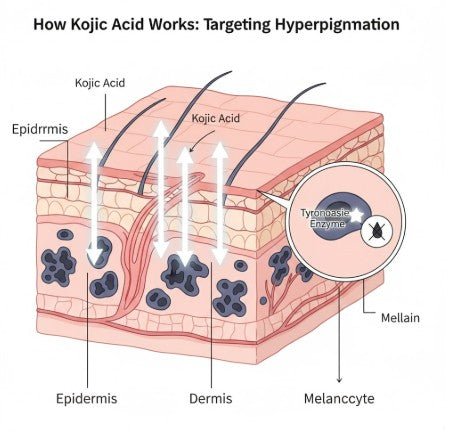 Kojic Acid Brightening Serum by 4everalive Labs - 4EverAlive Labs