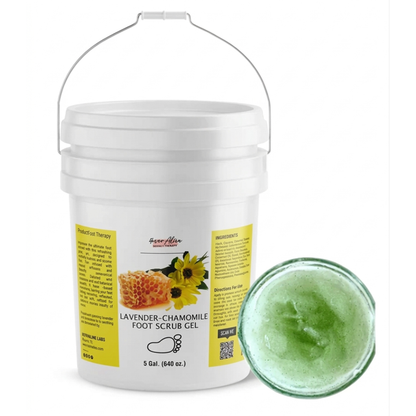 Bucket Lavender_Chamomile Foot Scrub 5 Gallons 4everalive Labs