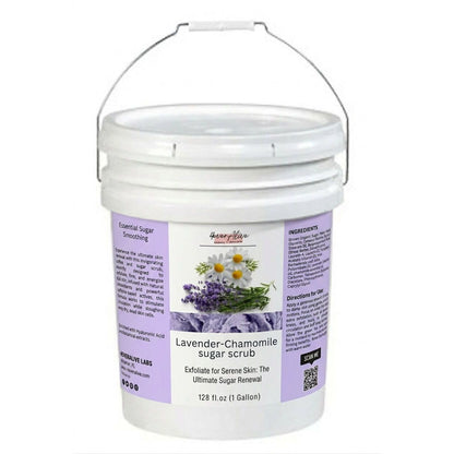 Lavender Sugar body scrub container bulk by 4everalive Labs