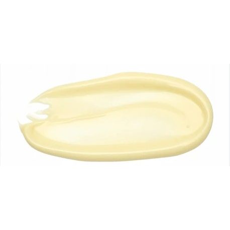 Beige plastic item with cut-out design on a white background