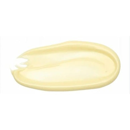 Beige plastic item with cut-out design on a white background