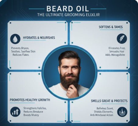 Premium Beard Oil | Barber Professional Formula - 4EverAlive Labs