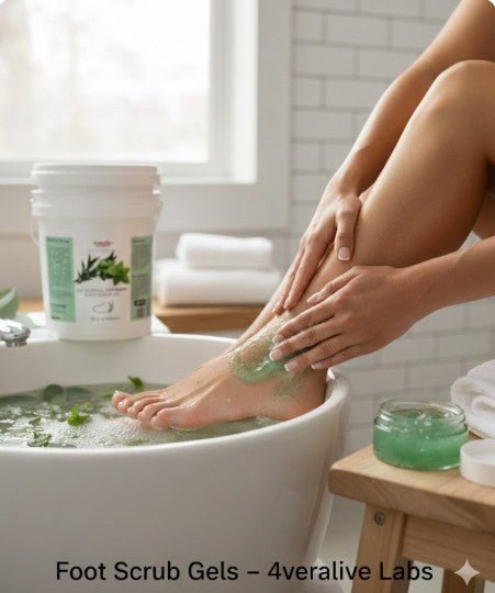Eucalyptus Foot Scrub Gel | 4everalive Labs - 4EverAlive Labs