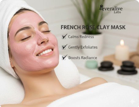 Retexturing French Rose Clay Mask - 4EverAlive Labs